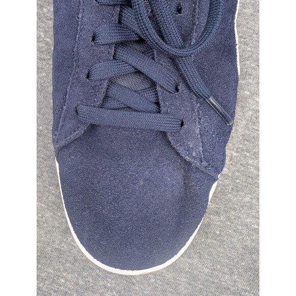 Puma Smash V2 Blue White Suede Leather Shoes Sneakers Size 12 Style 364989-04 - Picture 11 of 11